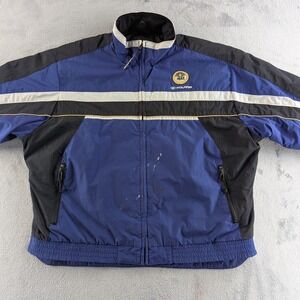 Vintage Polaris Racing Jacket Mens Size XL 2XL 50th Anniversary Snowmobile Coat